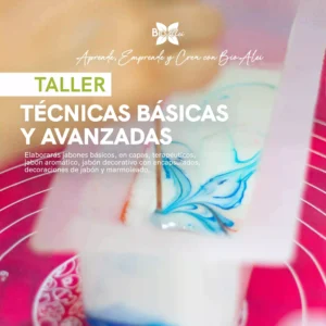 Curso Online Técnicas Básicas & Avanzadas en Jabón de Glicerina - Paquete Básico