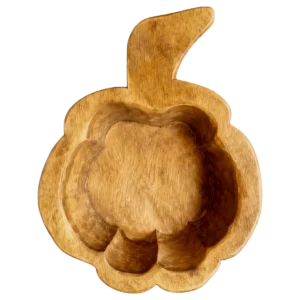 Cuenco de Madera Artesanal Calabaza