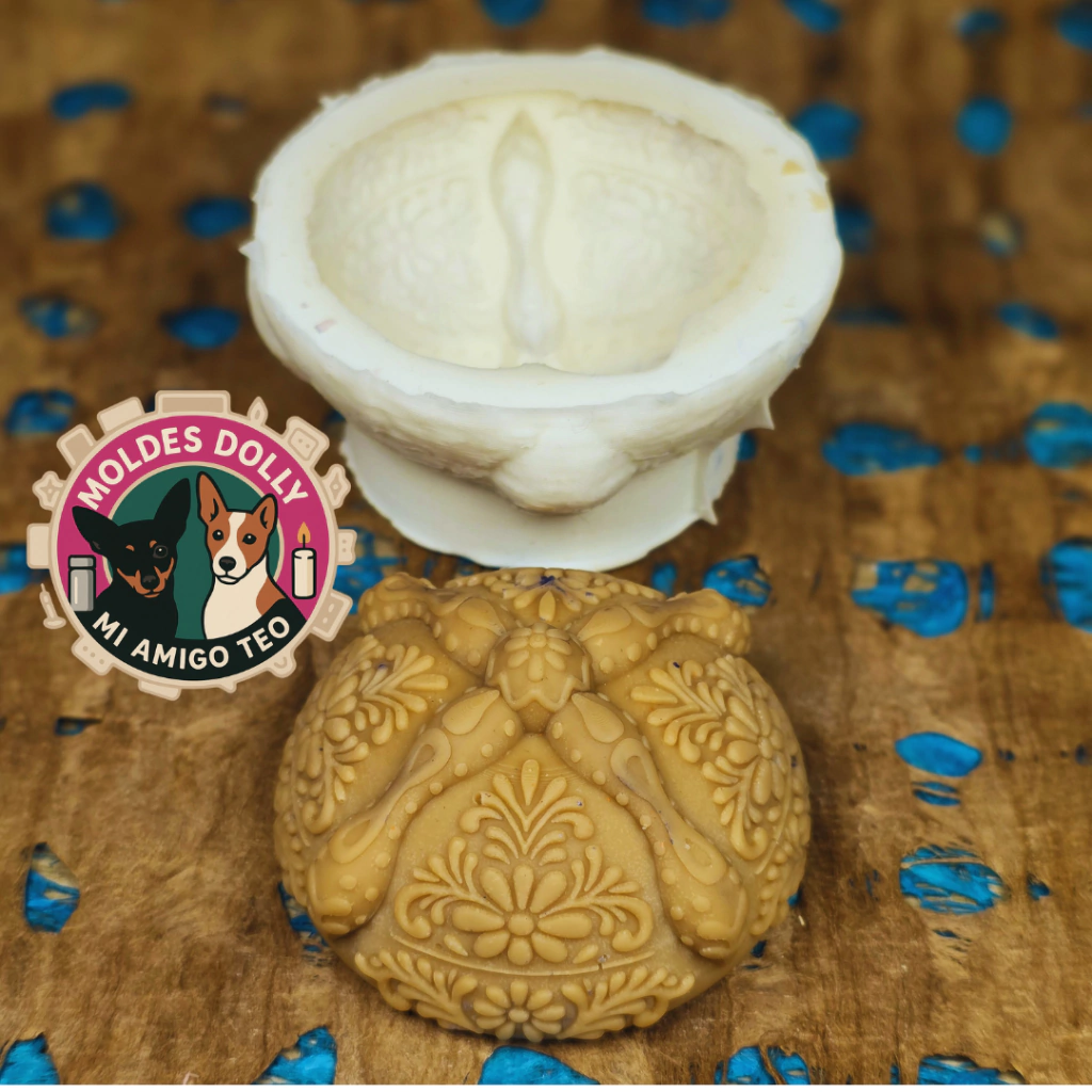 Molde Pan de Muerto V2 CH (Diámetro 6cm)