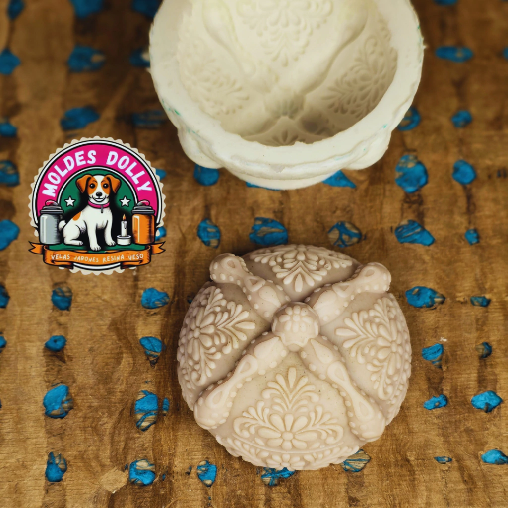 Molde Pan de Muerto V2 (Diámetro 8cm)