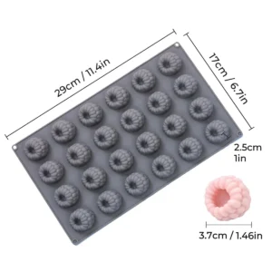 MOLDE DE SILICON FRAMBUESA 24